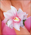 Pink Orchid Wristlet