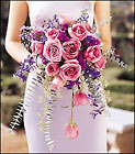 Cascading Lavender Roses