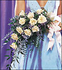 Champagne Rose Presentation Bouquet