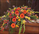 Summer Sentiments <br>Casket Spray