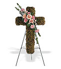 Standing Sympathy Comfort Cross