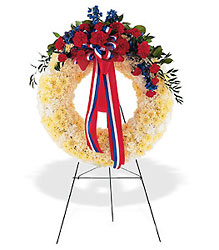 Patriotic Spirit Wreath