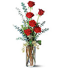6 Red Roses