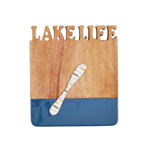 Lake Life Word Cut Out Board from Richardson's Flowers in Medford, NJ