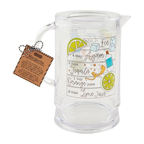 Acrylic Margarita Recipe Pitcher  from Richardson's Flowers in Medford, NJ