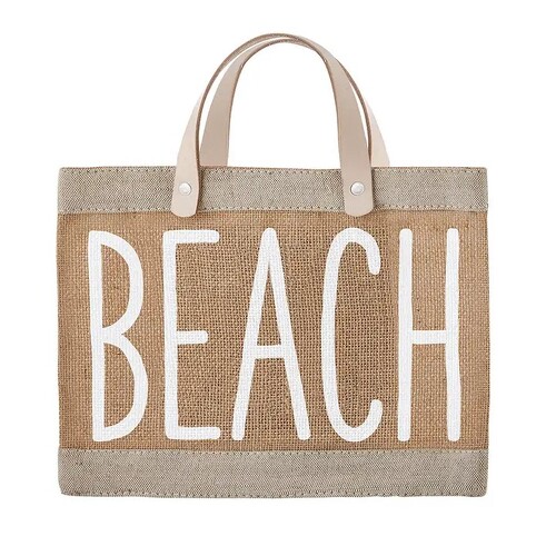 Farmer's Market Mini Tote - Beach from Richardson's Flowers in Medford, NJ