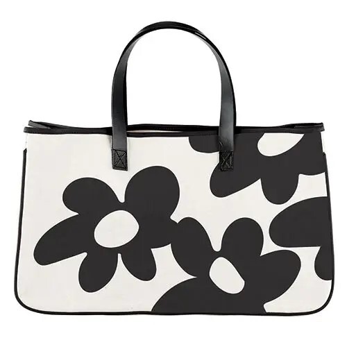 Canvas Pattern Tote - Flowers from Richardson's Flowers in Medford, NJ