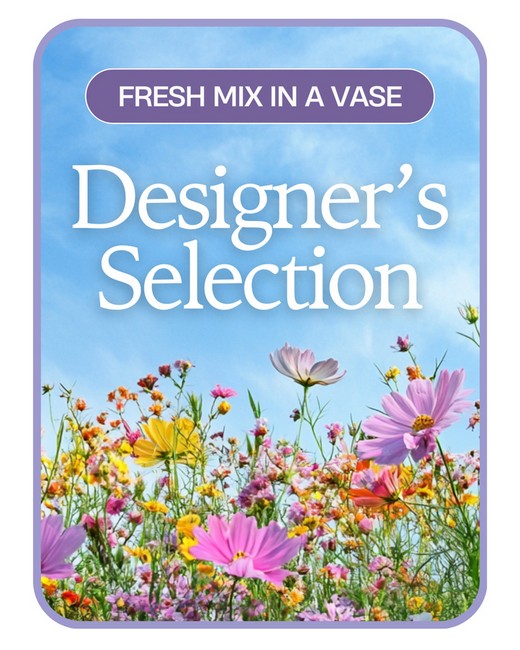 Designer's Choice Arrangement from Richardson's Flowers in Medford, NJ