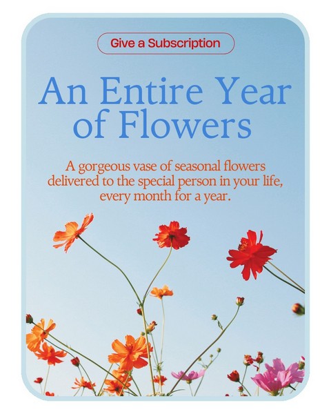 Bouquet of the Month Club from Richardson's Flowers in Medford, NJ