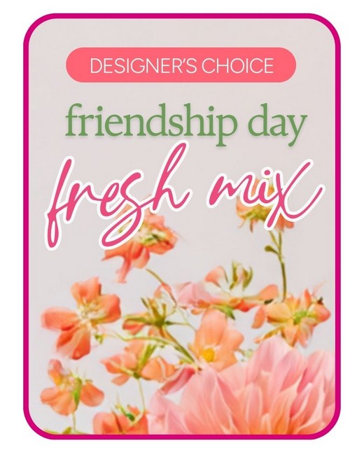 Designer's Choice for Friendship Day from Richardson's Flowers in Medford, NJ