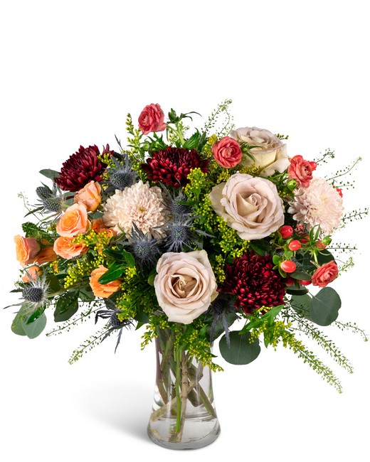 Rosy Heather Luxe from Richardson's Flowers in Medford, NJ