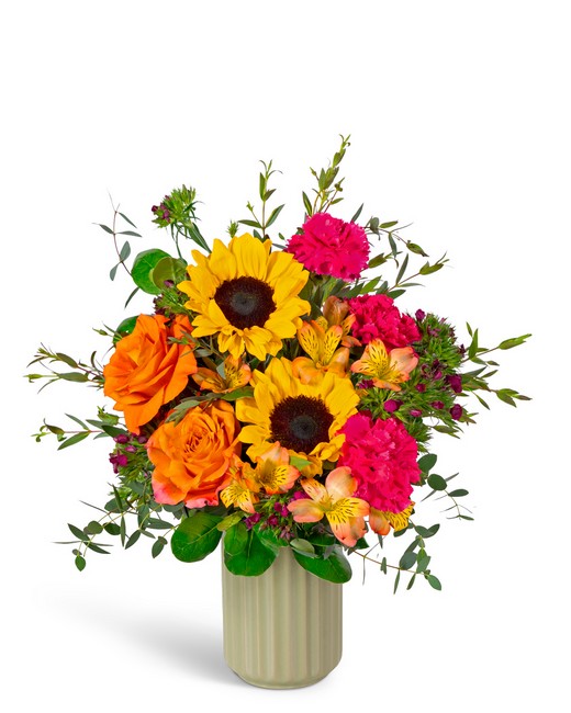 Sienna and Sunflowers from Richardson's Flowers in Medford, NJ