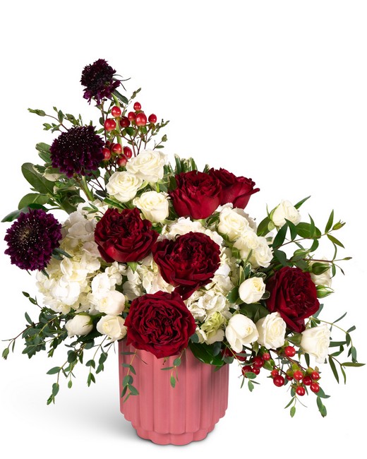 Devoted Ruby Romance from Richardson's Flowers in Medford, NJ