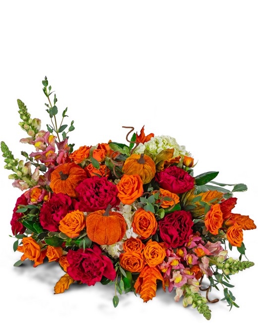Sonoma Abundance Centerpiece from Richardson's Flowers in Medford, NJ
