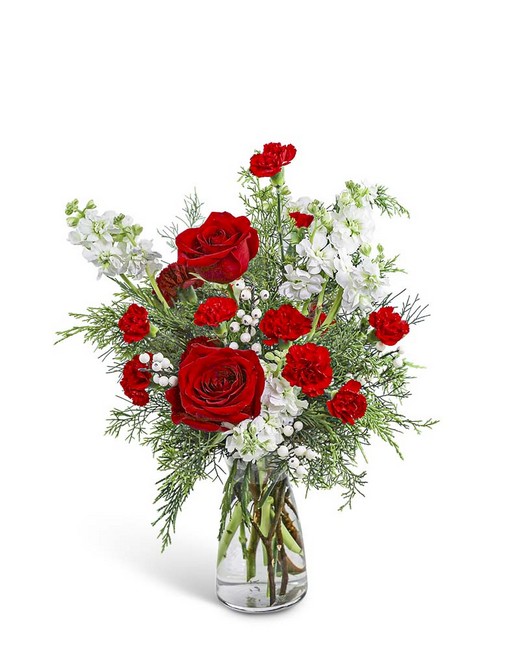 Snow-Kissed Vibe from Richardson's Flowers in Medford, NJ