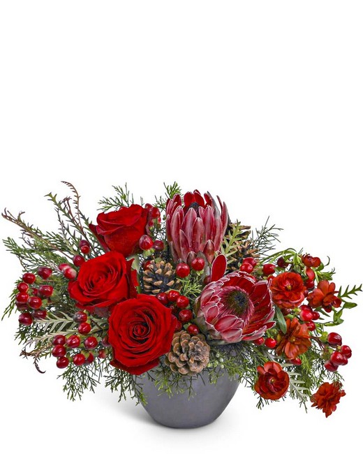 Noir Noel from Richardson's Flowers in Medford, NJ