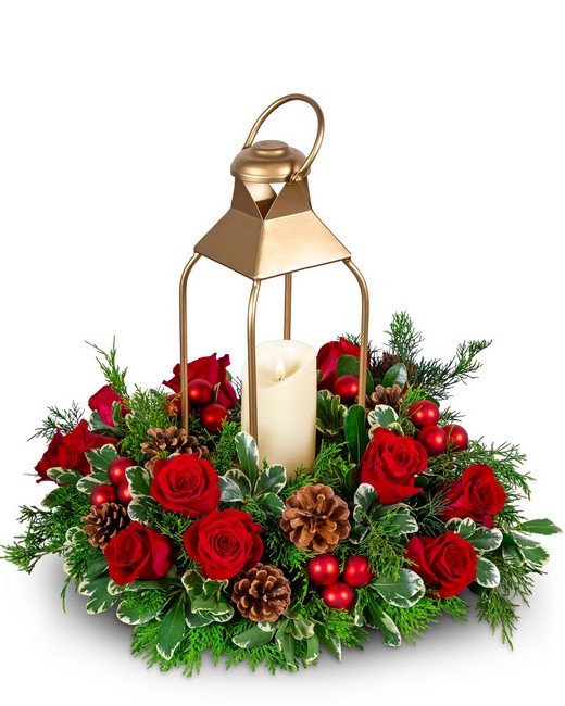 Evermore Pine Lantern from Richardson's Flowers in Medford, NJ