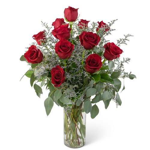 Elegance and Grace Dozen Roses from Richardson's Flowers in Medford, NJ