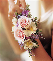 Sweet Pastels Wristlet from Richardson's Flowers in Medford, NJ