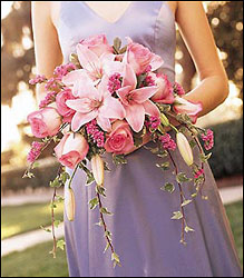 Pink on Pink Bouquet from Richardson's Flowers in Medford, NJ