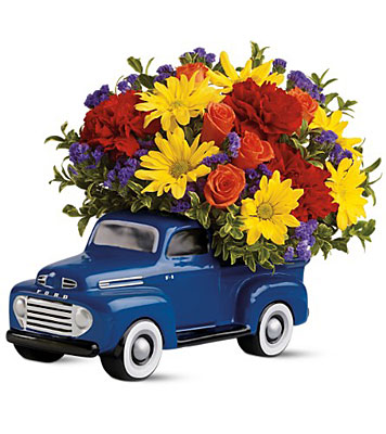 '48 Ford Pickup Bouquet  from Richardson's Flowers in Medford, NJ