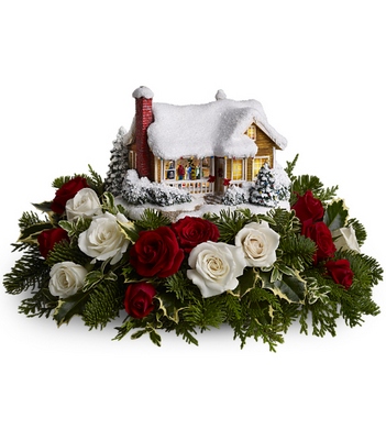 Thomas Kinkade's Childhood Home from Richardson's Flowers in Medford, NJ