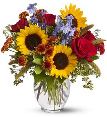 Sunny Skies from Richardson's Flowers in Medford, NJ