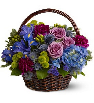 Twilight Garden Basket from Richardson's Flowers in Medford, NJ