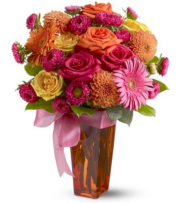 Strikingly Chic from Richardson's Flowers in Medford, NJ