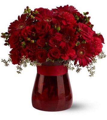 Lady in Red from Richardson's Flowers in Medford, NJ