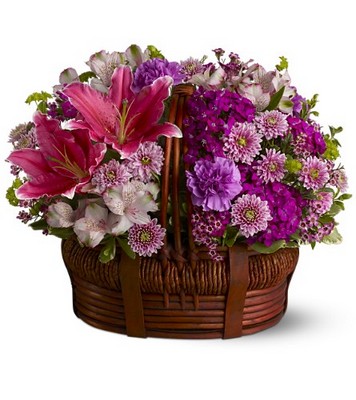 Basket of Bliss from Richardson's Flowers in Medford, NJ