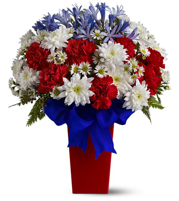 Patriotic Petals from Richardson's Flowers in Medford, NJ