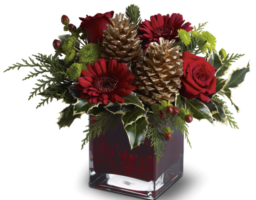 Cozy Christmas from Richardson's Flowers in Medford, NJ