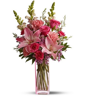  Teleflora's Pink Wink from Richardson's Flowers in Medford, NJ