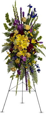 In Loving Memory Spray from Richardson's Flowers in Medford, NJ