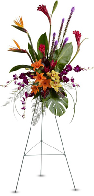   Paradise Tribute Spray  from Richardson's Flowers in Medford, NJ