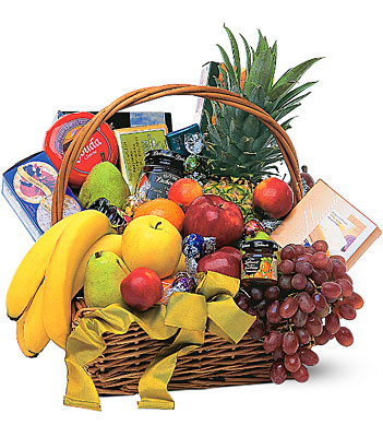 Gourmet Fruit Basket from Richardson's Flowers in Medford, NJ