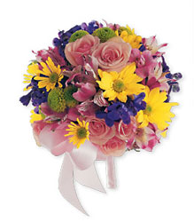 Eye Candy Nosegay from Richardson's Flowers in Medford, NJ