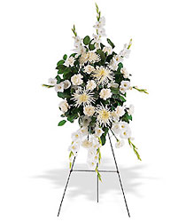 White Promises Spray from Richardson's Flowers in Medford, NJ