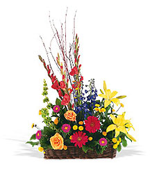 Sunshine Basket from Richardson's Flowers in Medford, NJ