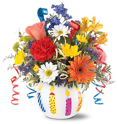 Teleflora's Birthday Celebration! from Richardson's Flowers in Medford, NJ