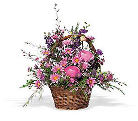 Basket of Spring from Richardson's Flowers in Medford, NJ
